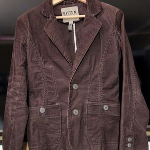 Brown Corduroy Blazer Bitten by Sarah Jessica Parker